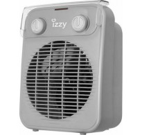 Izzy ΙΖ-9013 Αερόθερμο Μπάνιου Δαπέδου 2000W 2 in 1 (Ασημί)
